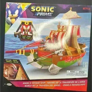 Sonic The Hedgehog Prime Angels Voyage Ship Action Figure Playset New